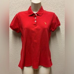 US Polo Assn. Vintage Red Polo Shirt